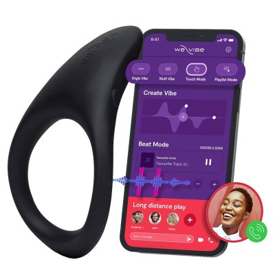 WE-VIBE - VERGE 2 ANEL VIBRATÓRIO WE CONNECT - D-246263 - Dona Pimenta