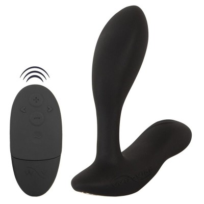 WE-VIBE - VECTOR+ MASSAGER VIBRANTE DE PRÓSTATA PRETO - D-235697 - Dona Pimenta
