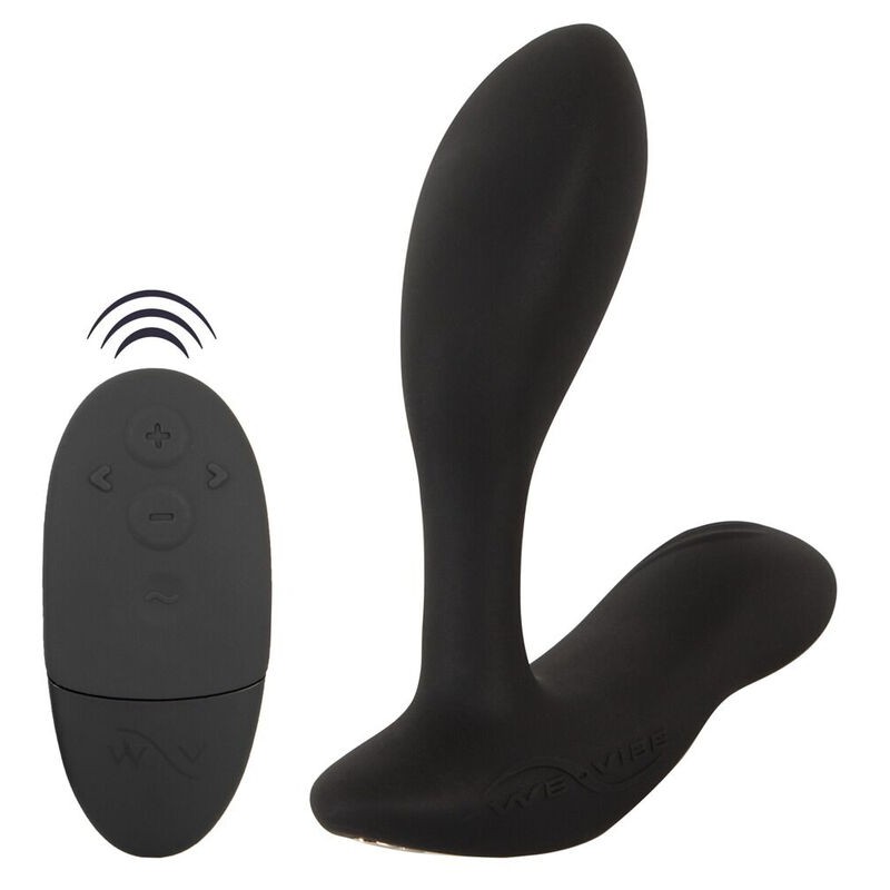WE-VIBE - VECTOR+ MASSAGER VIBRANTE DE PRÓSTATA PRETO - D-235697 - Dona Pimenta
