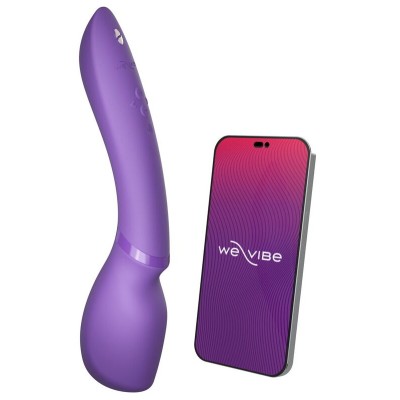 WE-VIBE - WAND 2 MASSAGEADOR CORPORAL RECARREGÁVEL ROXO - D-247127 - Dona Pimenta