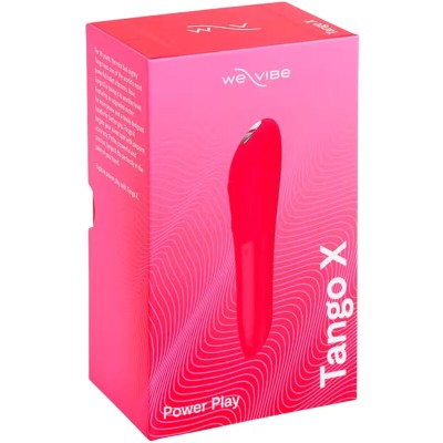 WE-VIBE - TANGO X VIBRADOR BULLET RECARREGÁVEL VERMELHO CEREJA - D-247137 - Dona Pimenta