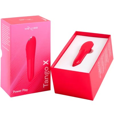 WE-VIBE - TANGO X VIBRADOR BULLET RECARREGÁVEL VERMELHO CEREJA - D-247137 - Dona Pimenta