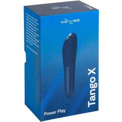 WE-VIBE - TANGO X VIBRADOR BULLET RECARREGÁVEL AZUL MEIA-NOITE - D-247138 - Dona Pimenta