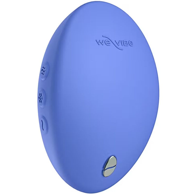 WE-VIBE - VIBRADOR COM AQUECIMENTO E RESFRIAMENTO TEMP, AZUL LAVANDA - D-247134 - Dona Pimenta