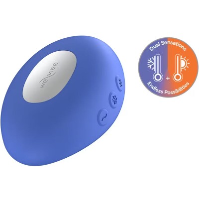 WE-VIBE - VIBRADOR COM AQUECIMENTO E RESFRIAMENTO TEMP, AZUL LAVANDA - D-247134 - Dona Pimenta