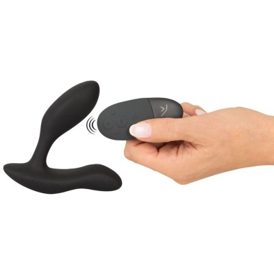 WE-VIBE - VECTOR+ MASSAGER VIBRANTE DE PRÓSTATA PRETO - D-235697 - Dona Pimenta