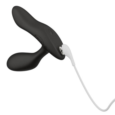 WE-VIBE - VECTOR+ MASSAGER VIBRANTE DE PRÓSTATA PRETO - D-235697 - Dona Pimenta