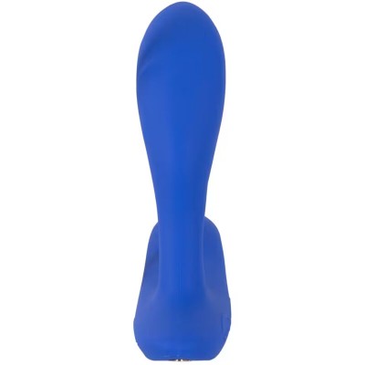 WE-VIBE - VECTOR+ MASSAGEADOR DE PRÓSTATA COM DUPLA ESTIMULAÇÃO AZUL ROYAL - D-247130 - Dona Pimenta