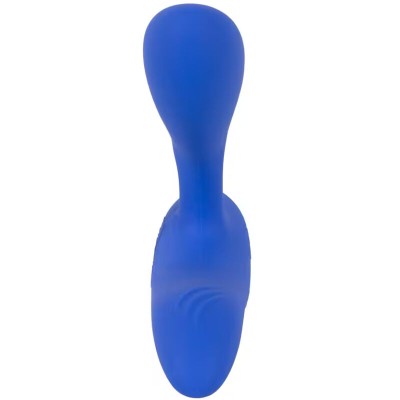 WE-VIBE - VECTOR+ MASSAGEADOR DE PRÓSTATA COM DUPLA ESTIMULAÇÃO AZUL ROYAL - D-247130 - Dona Pimenta