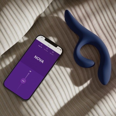 WE-VIBE - NOVA 3 COELHO VIBRADOR MIDNIGHT BLUE - D-235693 - Dona Pimenta