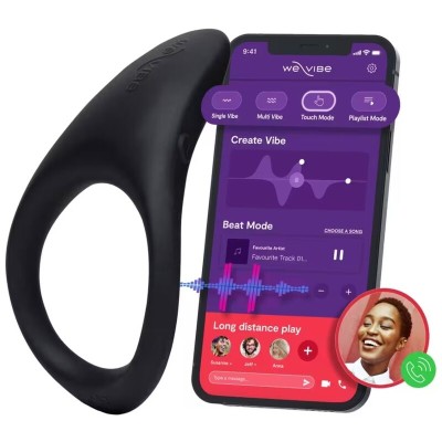 WE-VIBE - VERGE 2 ANEL VIBRATÓRIO WE CONNECT - D-246263 - Dona Pimenta