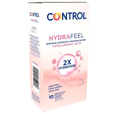 CONTROL - CAMISINHAS ULTRA FINAS HYDRAFEEL COM ÁCIDO HIALURÔNICO 10 UNIDADES - D-246879 - Dona Pimenta