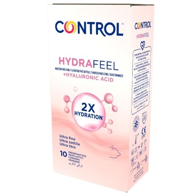 CONTROL - CAMISINHAS ULTRA FINAS HYDRAFEEL COM ÁCIDO HIALURÔNICO 10 UNIDADES - D-246879 - Dona Pimenta