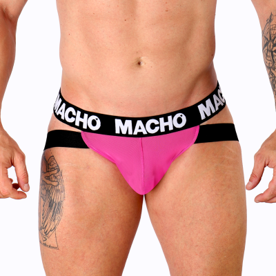 MACHO - MX28FA JOCK VERDE FLUOR S - D-239956 - Dona Pimenta