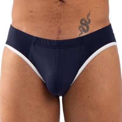 BURN - 020 SLIP NAVY S - D- 245728 - Dona Pimenta