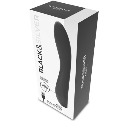 BLACK&SILVER&trade; - CONTROLE DE TOQUE DO VIBRADOR KEAN - D-221314 - Dona Pimenta
