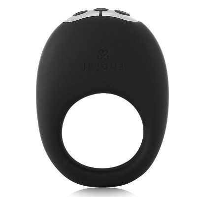 JE JOUE - VIBRADOR PRETO RECARREGÁVEL COM CONTROLE REMOTO - D-246355 - Dona Pimenta