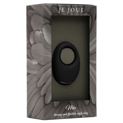 JE JOUE - VIBRADOR PRETO RECARREGÁVEL COM CONTROLE REMOTO - D-246355 - Dona Pimenta
