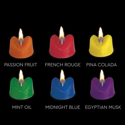 SPENCER & FLEETWOOD - BLAZING BOOTY ANUS CANDLES VELAS DE FESTA EM FORMA DE ÂNUS - D-247365 - Dona Pimenta