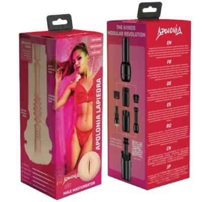 KIIROO - APOLONIA LAPIEDRA MASTURBADOR MASCULINO VAGINAL REALISTA - D-247142 - Dona Pimenta