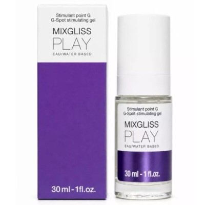 MIXGLISS - PLAY GEL ESTIMULANTE DO PONTO G COM EFEITO QUENTE-FRIO SEM PERFUME 30 ML - D-247275 - Dona Pimenta