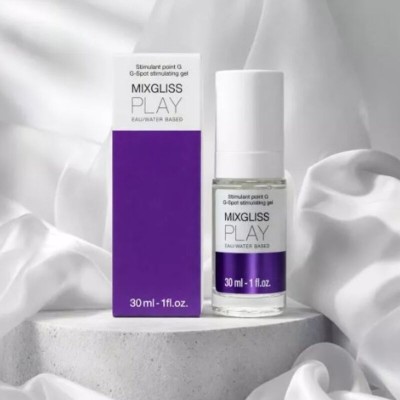 MIXGLISS - PLAY GEL ESTIMULANTE DO PONTO G COM EFEITO QUENTE-FRIO SEM PERFUME 30 ML - D-247275 - Dona Pimenta