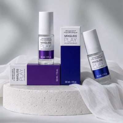 MIXGLISS - PLAY GEL ESTIMULANTE DO PONTO G COM EFEITO QUENTE-FRIO SEM PERFUME 30 ML - D-247275 - Dona Pimenta