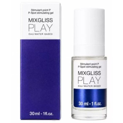 MIXGLISS - PLAY GEL ESTIMULANTE DO PONTO P COM EFEITO QUENTE-FRIO SEM PERFUME 30 ML - D-247276 - Dona Pimenta