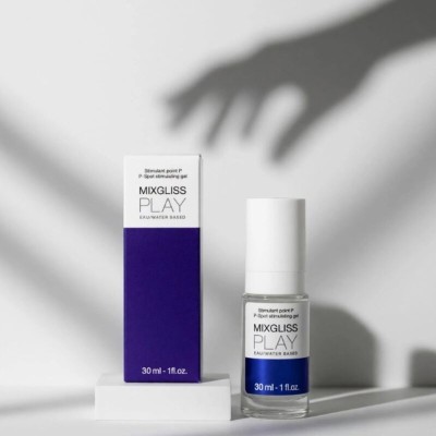 MIXGLISS - PLAY GEL ESTIMULANTE DO PONTO P COM EFEITO QUENTE-FRIO SEM PERFUME 30 ML - D-247276 - Dona Pimenta