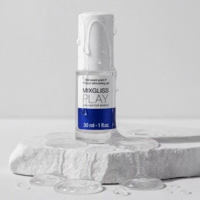 MIXGLISS - PLAY GEL ESTIMULANTE DO PONTO P COM EFEITO QUENTE-FRIO SEM PERFUME 30 ML - D-247276 - Dona Pimenta