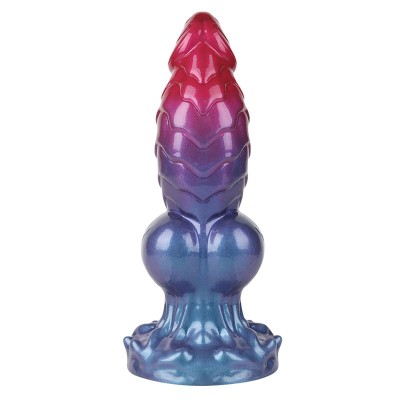 POWER MONSTERS - ELDRITCH SENTINEL BICOLOR FANTASIA DILDO DE SILICONE 24 CM Ø 5 CM - D-246110 - Dona Pimenta