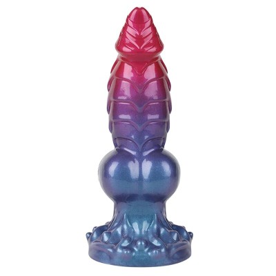 POWER MONSTERS - ELDRITCH SENTINEL BICOLOR FANTASIA DILDO DE SILICONE 24 CM Ø 5 CM - D-246110 - Dona Pimenta