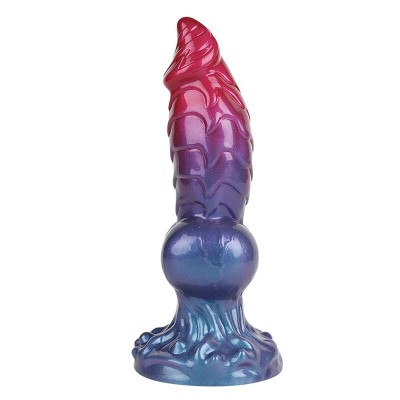 POWER MONSTERS - ELDRITCH SENTINEL BICOLOR FANTASIA DILDO DE SILICONE 24 CM Ø 5 CM - D-246110 - Dona Pimenta
