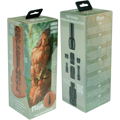 KIIROO - MAYA WILD LIFE MASTURBADOR MASCULINO VAGINAL REALISTA - D-247141 - Dona Pimenta