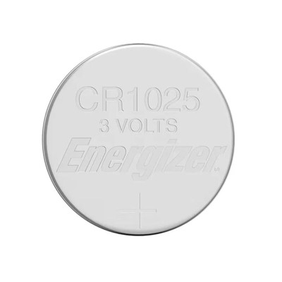 ENERGIZER - BATERIA DE LÍTIO TIPO BOTÃO CR1025 3V - 1 UNIDADE - D-246650 - Dona Pimenta