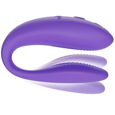 WE-VIBE - SYNC GO ESTIMULADOR DUPLO VIOLETA - D-238121 - Dona Pimenta