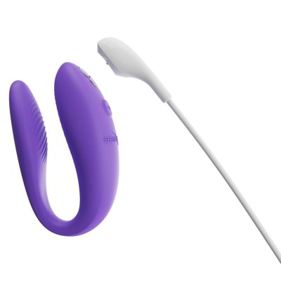WE-VIBE - SYNC GO ESTIMULADOR DUPLO VIOLETA - D-238121 - Dona Pimenta