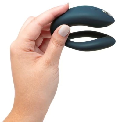 WE-VIBE - SYNC O VIBRADOR FLEXÍVEL CONTROLE REMOTO VERDE ESCURO - D-238123 - Dona Pimenta