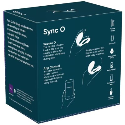 WE-VIBE - SYNC O VIBRADOR FLEXÍVEL CONTROLE REMOTO VERDE ESCURO - D-238123 - Dona Pimenta