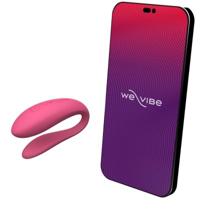 WE-VIBE - SYNC LITE ESTIMULADOR DE CLITÓRIS ROSA - D-238125 - Dona Pimenta