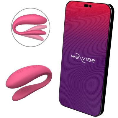 WE-VIBE - SYNC LITE ESTIMULADOR DE CLITÓRIS ROSA - D-238125 - Dona Pimenta