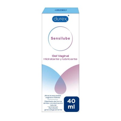 DUREX - SENSILUBE GEL LUBRIFICANTE HIDRATANTE 40 ML - D-231062 - Dona Pimenta