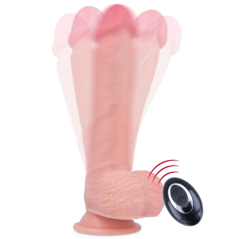 ROCKARMY - VIBRADOR DE SILICONE LÍQUIDO CONTROLE REMOTO PREMIUM APACHE 20,5 CM - D-223369 - Dona Pimenta ROCKARMY - VIBRADOR DE SILICONE LÍQUIDO CONTROLE REMOTO PREMIUM APACHE 20,5 CM - D-223369 - Dona Pimenta