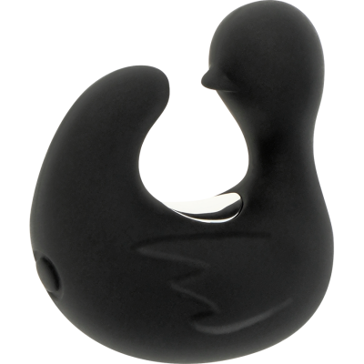 BLACK&SILVER&trade;- DEDAL DE PATO ESTIMULANTE DE SILICONE RECARREGÁVEL DUCKYMANIA - D-224111 - Dona Pimenta