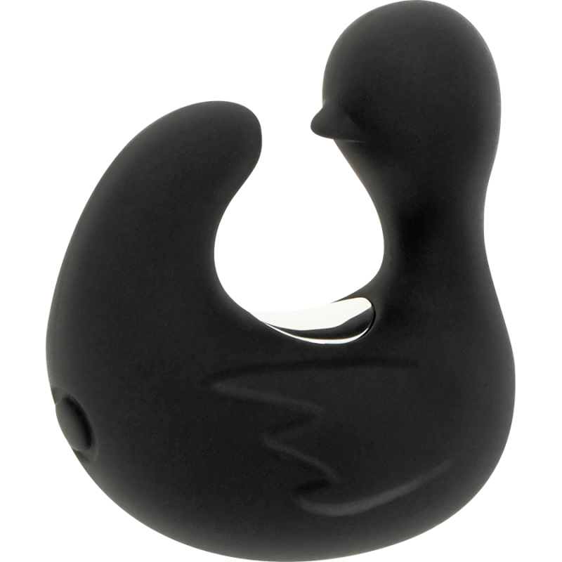 BLACK&SILVER&trade;- DEDAL DE PATO ESTIMULANTE DE SILICONE RECARREGÁVEL DUCKYMANIA - D-224111 - Dona Pimenta