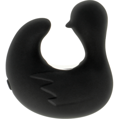 BLACK&SILVER&trade;- DEDAL DE PATO ESTIMULANTE DE SILICONE RECARREGÁVEL DUCKYMANIA - D-224111 - Dona Pimenta
