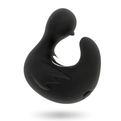 BLACK&SILVER&trade;- DEDAL DE PATO ESTIMULANTE DE SILICONE RECARREGÁVEL DUCKYMANIA - D-224111 - Dona Pimenta
