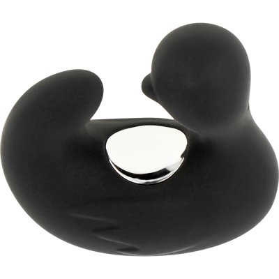 BLACK&SILVER&trade;- DEDAL DE PATO ESTIMULANTE DE SILICONE RECARREGÁVEL DUCKYMANIA - D-224111 - Dona Pimenta