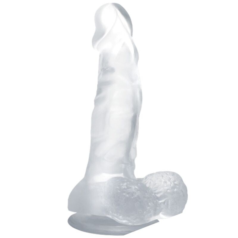 BAILE DILDO REALISTICO CON VENTOSA Y TESTICULOS 16.7 CM TRANSPARENTE - D-226641 - Dona Pimenta BAILE DILDO REALISTICO CON VENTOSA Y TESTICULOS 16.7 CM TRANSPARENTE - D-226641 - Dona Pimenta