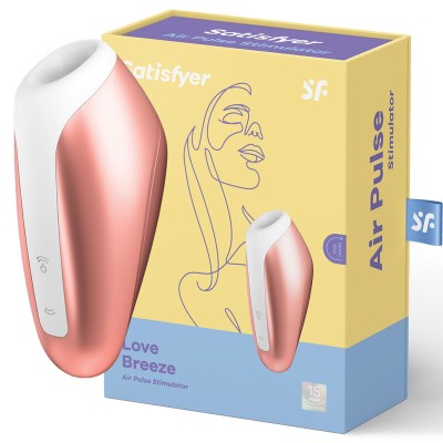SATISFYER LOVE SUCCIONADOR BREEZE COPPER - D-226762 - Dona Pimenta